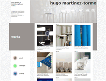 Tablet Screenshot of hugomartineztormo.es